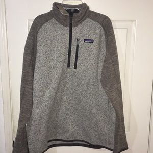 Mens Patagonia 1/4 Zip fleece sweater Size medium
